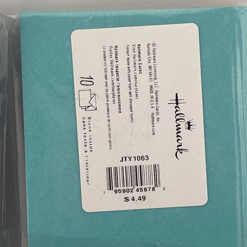 Hallmark Thank You Cards w/Envelopes Flower Thank You 4 Packs